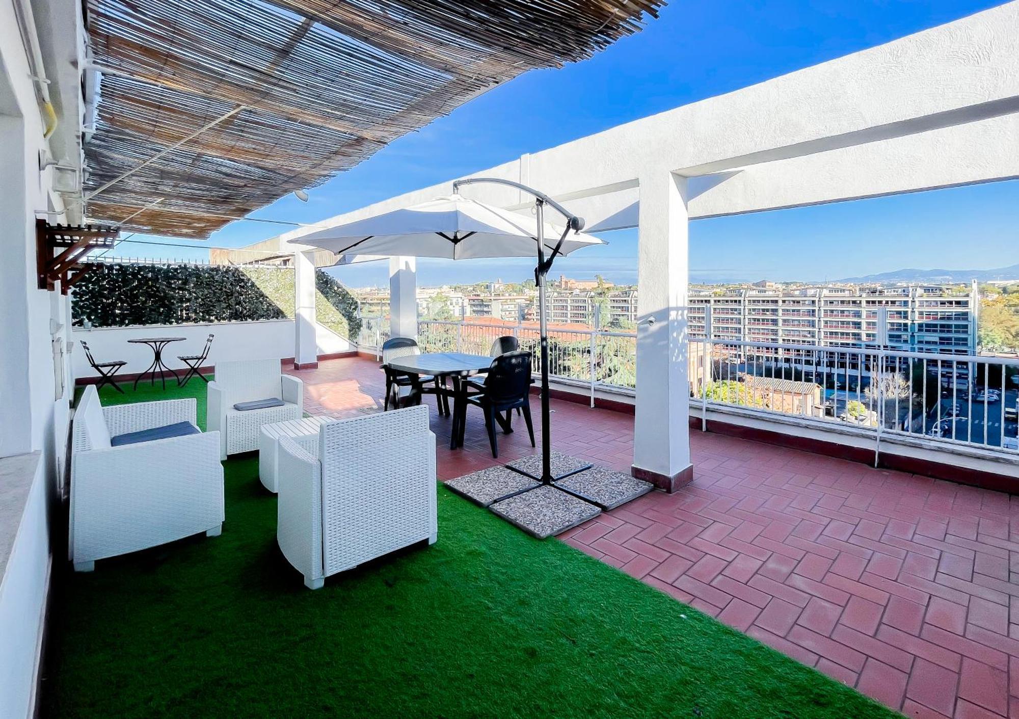 Villa La Terrazza Imperiale Roma Exterior foto